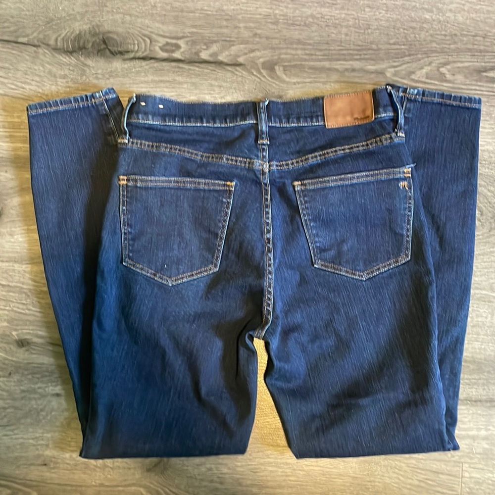 Madewell high riser skinny indigo blue jeans Simple Basic Minimalist Core